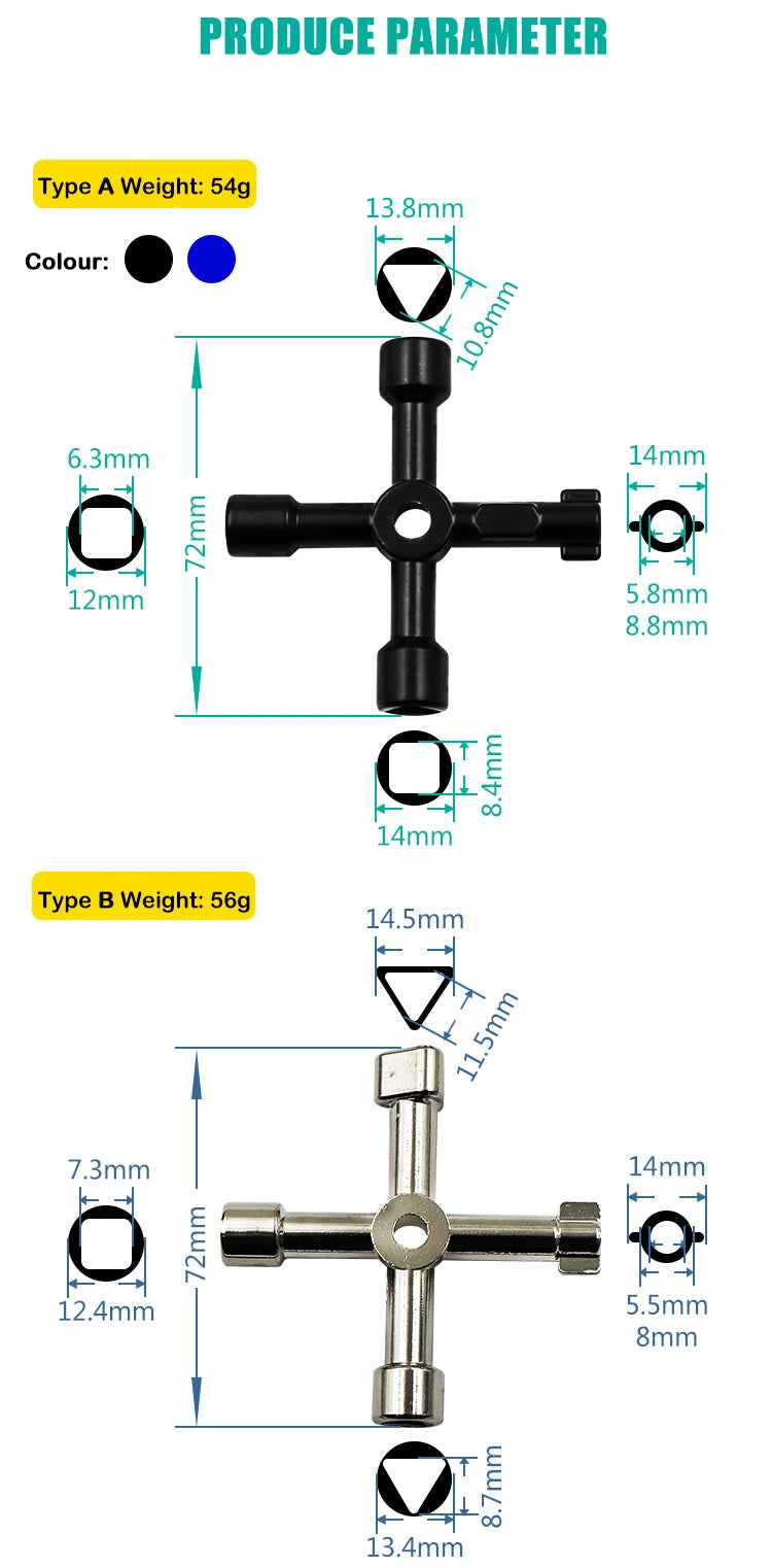 Multi-function Cross Spanner Mini