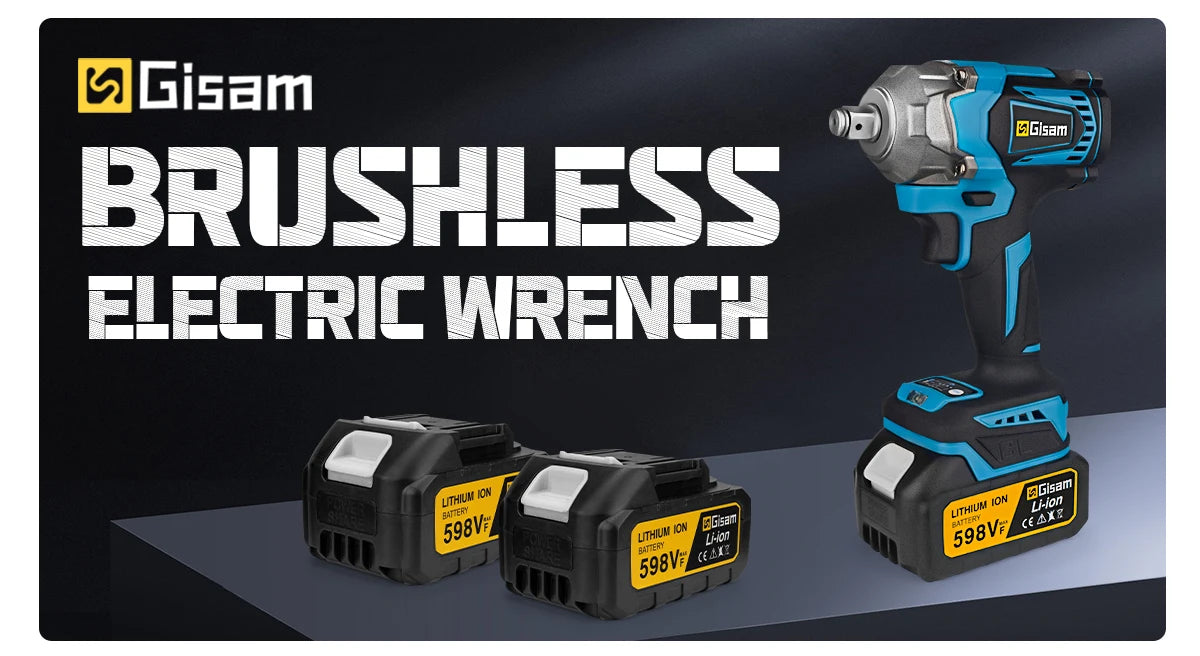 Cordless Rechargeable Power Wrench.