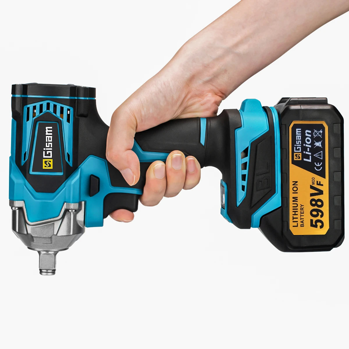 Cordless Rechargeable Power Wrench.