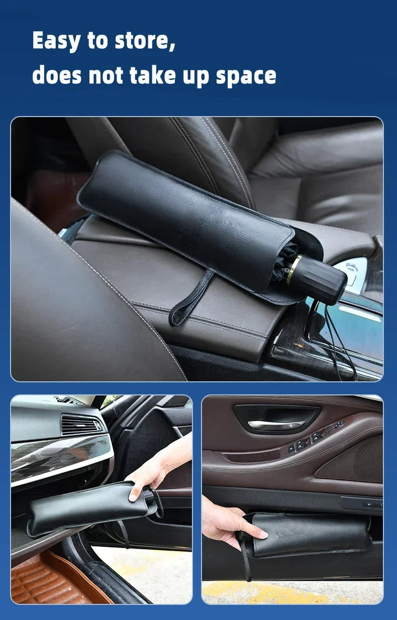 Car Sunshade Umbrella by Block & Sun Heat.