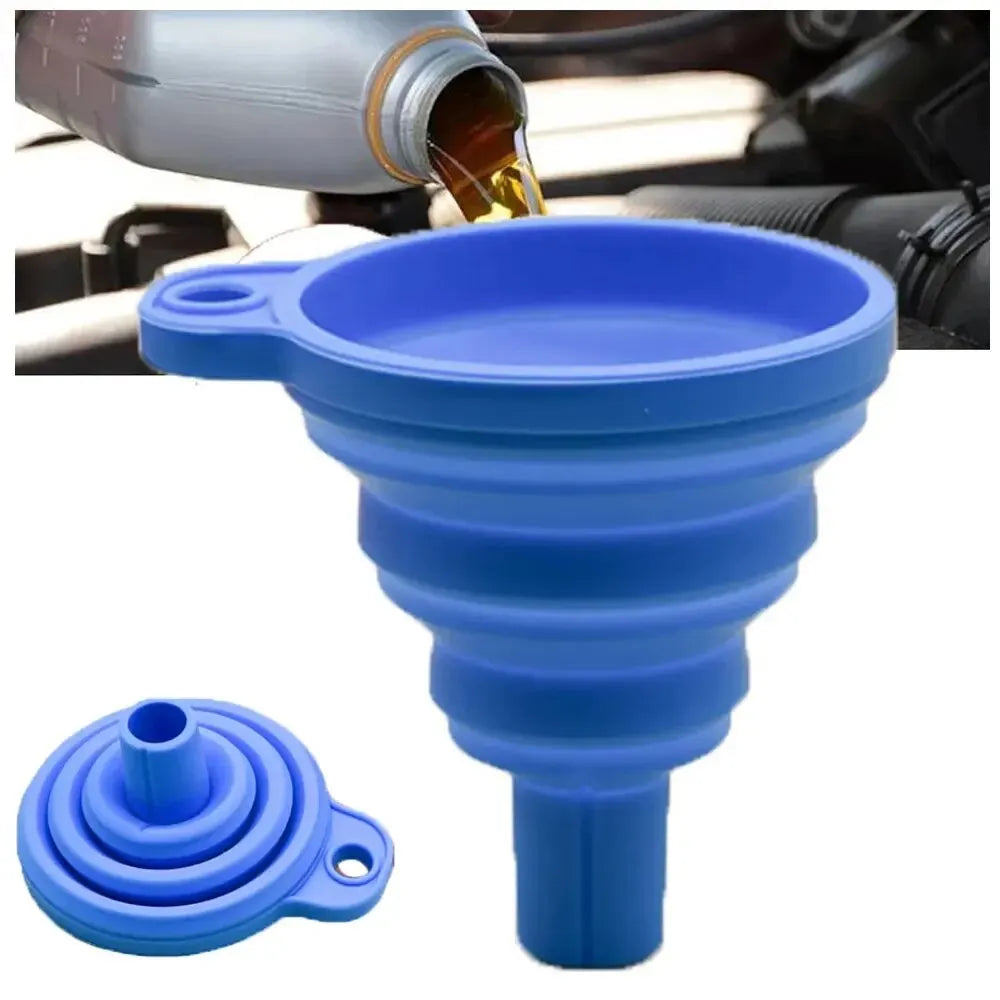 Engine Funnel Car Universal Silicone