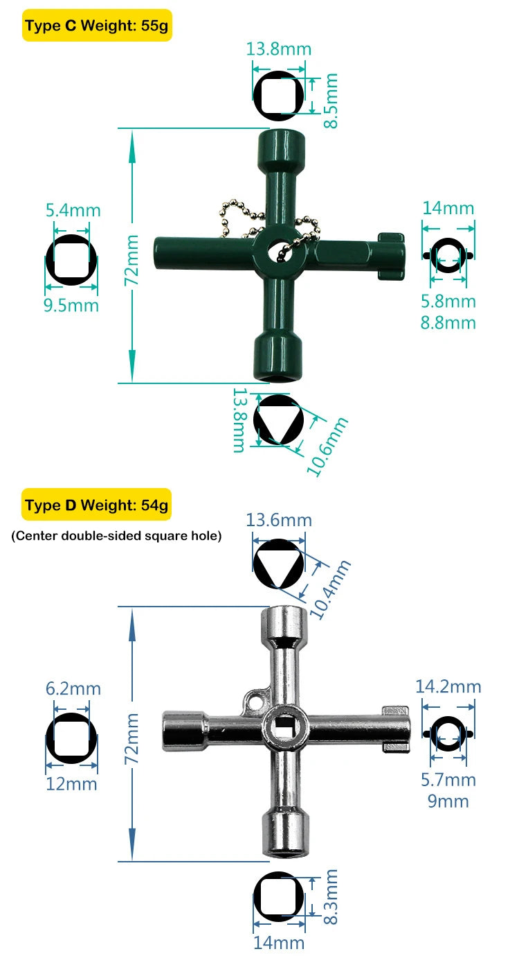 Multi-function Cross Spanner Mini