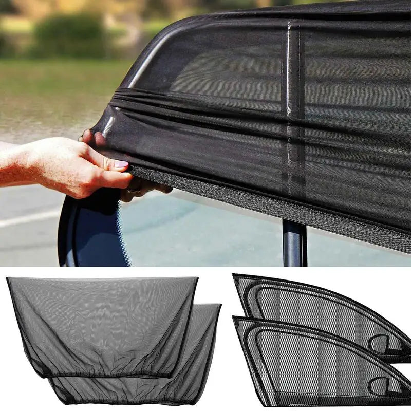 Car windshield sun shades.