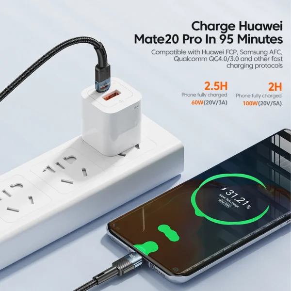 Fast Charging Pd 3.1 Cord For MacBook, Samsung, Xiaomi - Image 2