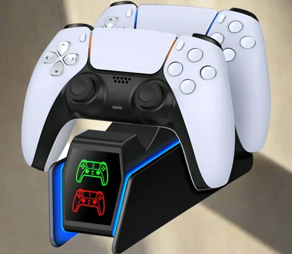 BEBONCOOL RGB Charging Station for PS5 Controllers