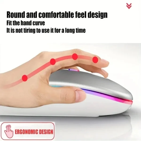 Rechargeable Bluetooth Wireless Mouse - Image 4