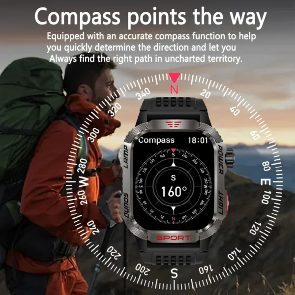 Military GPS Smartwatch - Image 4