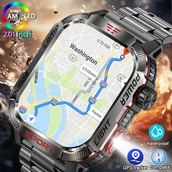 Military GPS Smartwatch